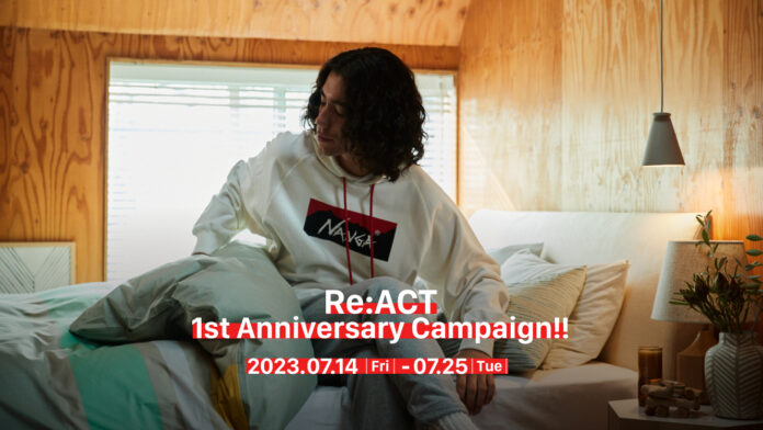 NANGA（ナンガ）から〈Re:ACT（仕立て直し）〉の1周年祭を開催！のメイン画像