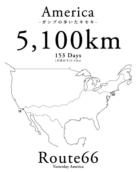 【ARUKU COFFEE & GALLERY】8月26日 (土) 人力車の旅人 / ガンプ鈴木 『人力車でアメリカ横断して見えた世界を語るトークイベント』開催のサブ画像1
