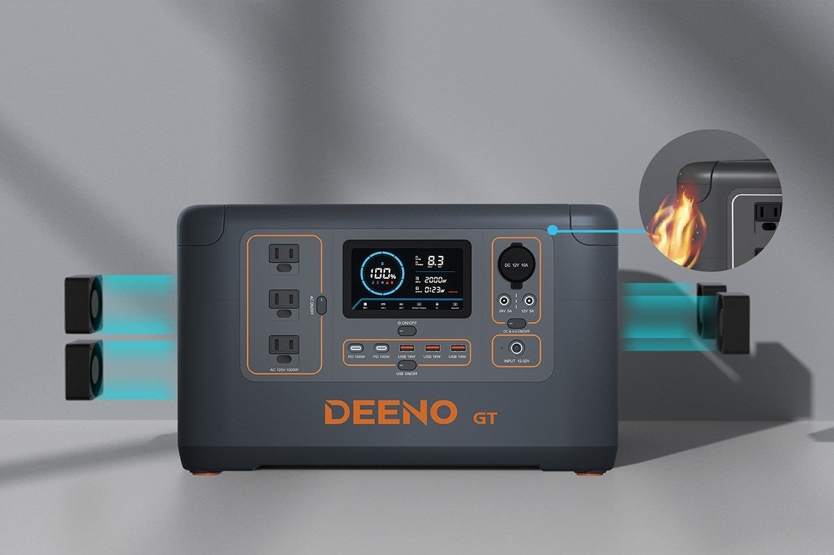 エム・エス・シー、リン酸鉄リチウム電池搭載のポータブル電源「DEENO S1500」を2023年8月29日に販売開始のサブ画像5