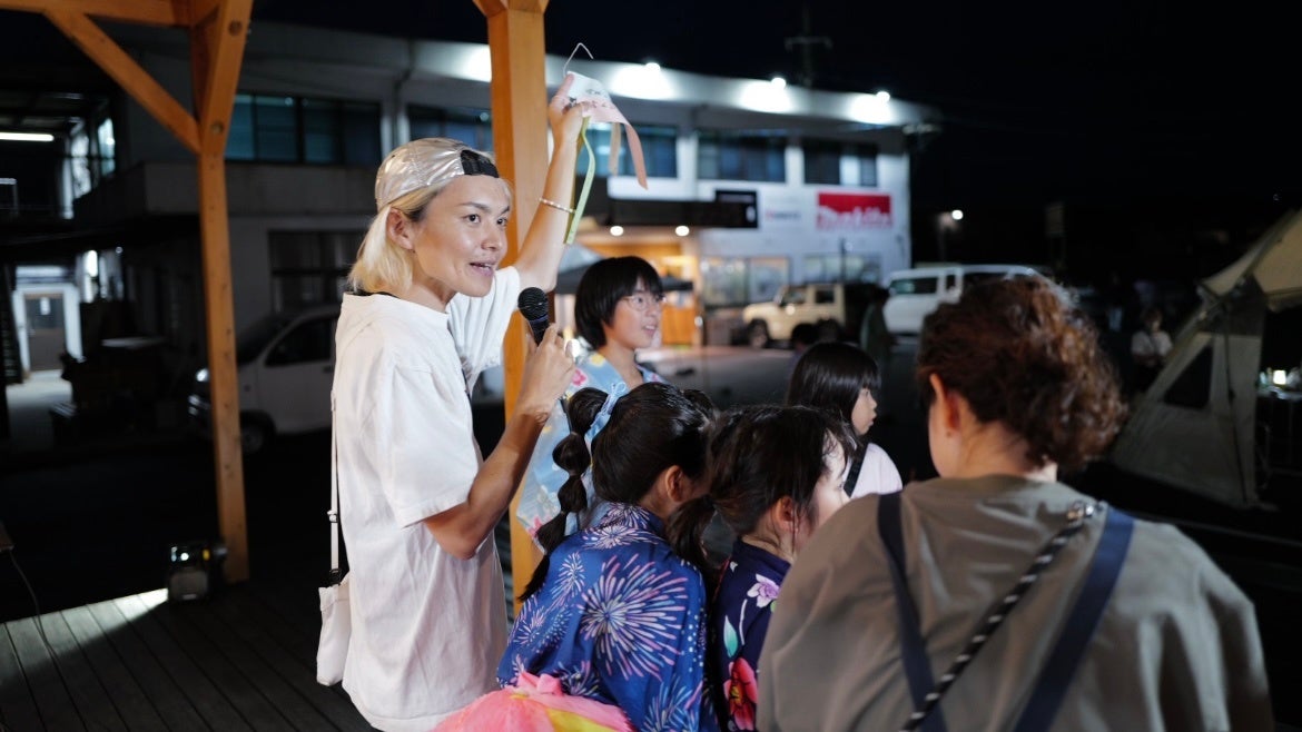 キャンジョバンド、岡山県のアウトドアショップ『ニッチリッチキャッチ』にて開催された『たなばたナイト』に出演しました！のサブ画像2