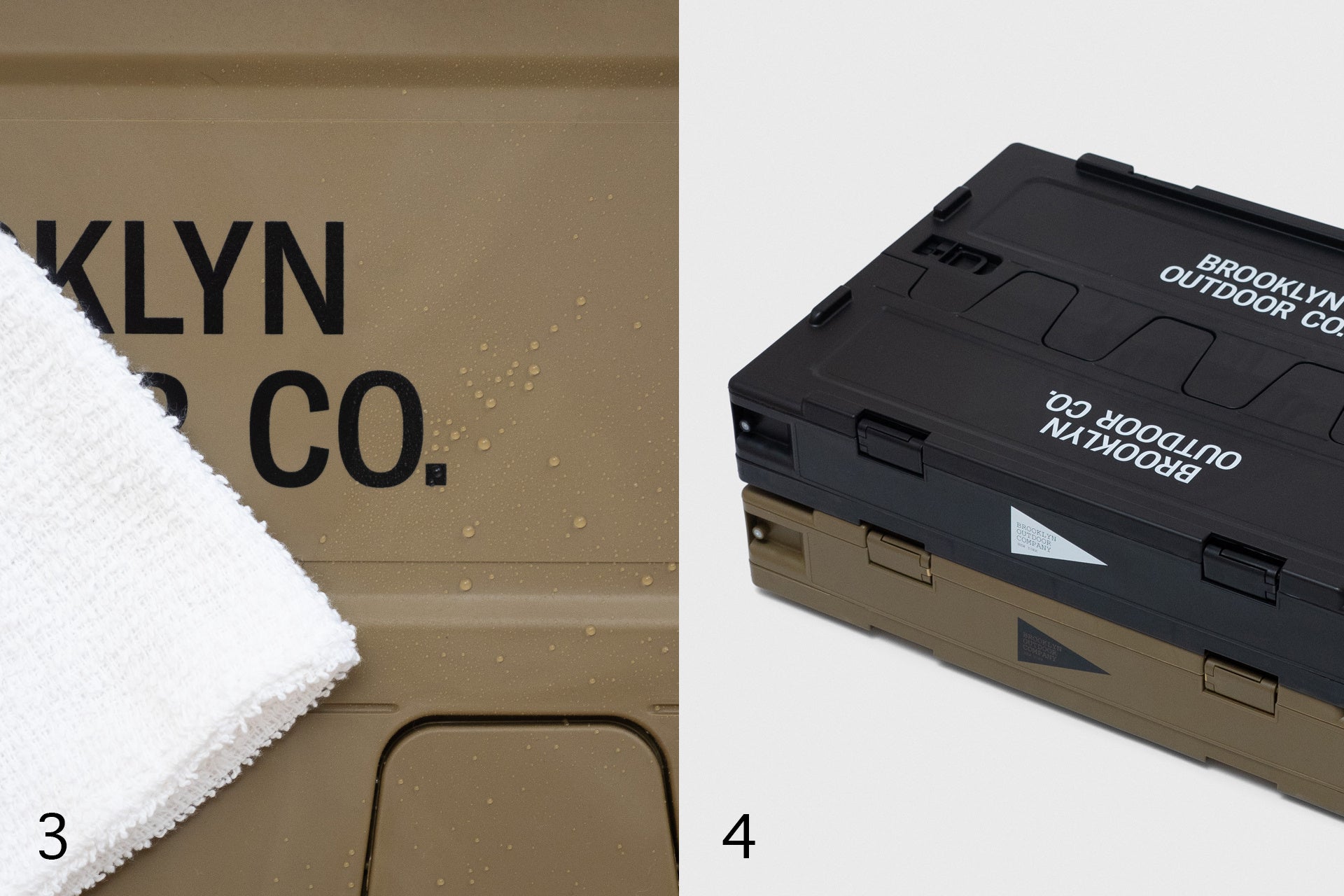キャンプギアの収納に便利なBOC折り畳み式のコンテナボックスがサステナブルなリサイクル素材100%で生まれ変わりました。のサブ画像4
