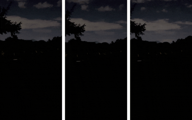 【超広角×超小型】太陽のごとく照らすLED懐中電灯『ROVYVON E3Plus』がMakuakeにて先行販売開始のサブ画像7_左から「クールホワイト」「ニュートラルホワイト」、そして右がiPhone13proだ