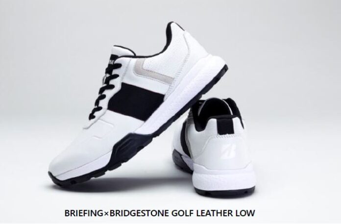 ゴルフシューズ『BRIEFING×BRIDGESTONE GOLF LEATHER LOW』新発売！のメイン画像