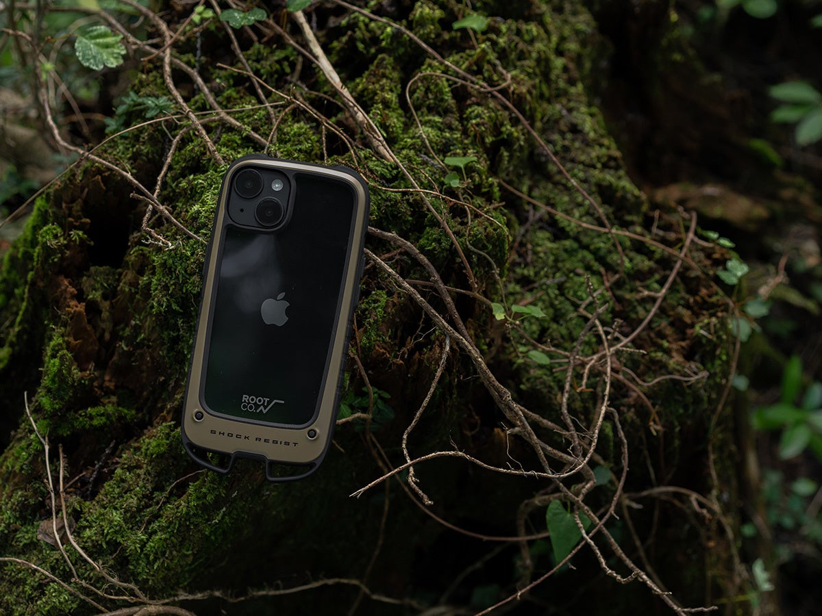 【iPhone15シリーズ専用】アウトドア向けモバイルギアブランドROOT CO.より、「機能」「耐衝撃」を兼ね備えた4デザインのiPhoneケース販売開始のサブ画像5_GRAVITY Shock Resist Case +Hold.