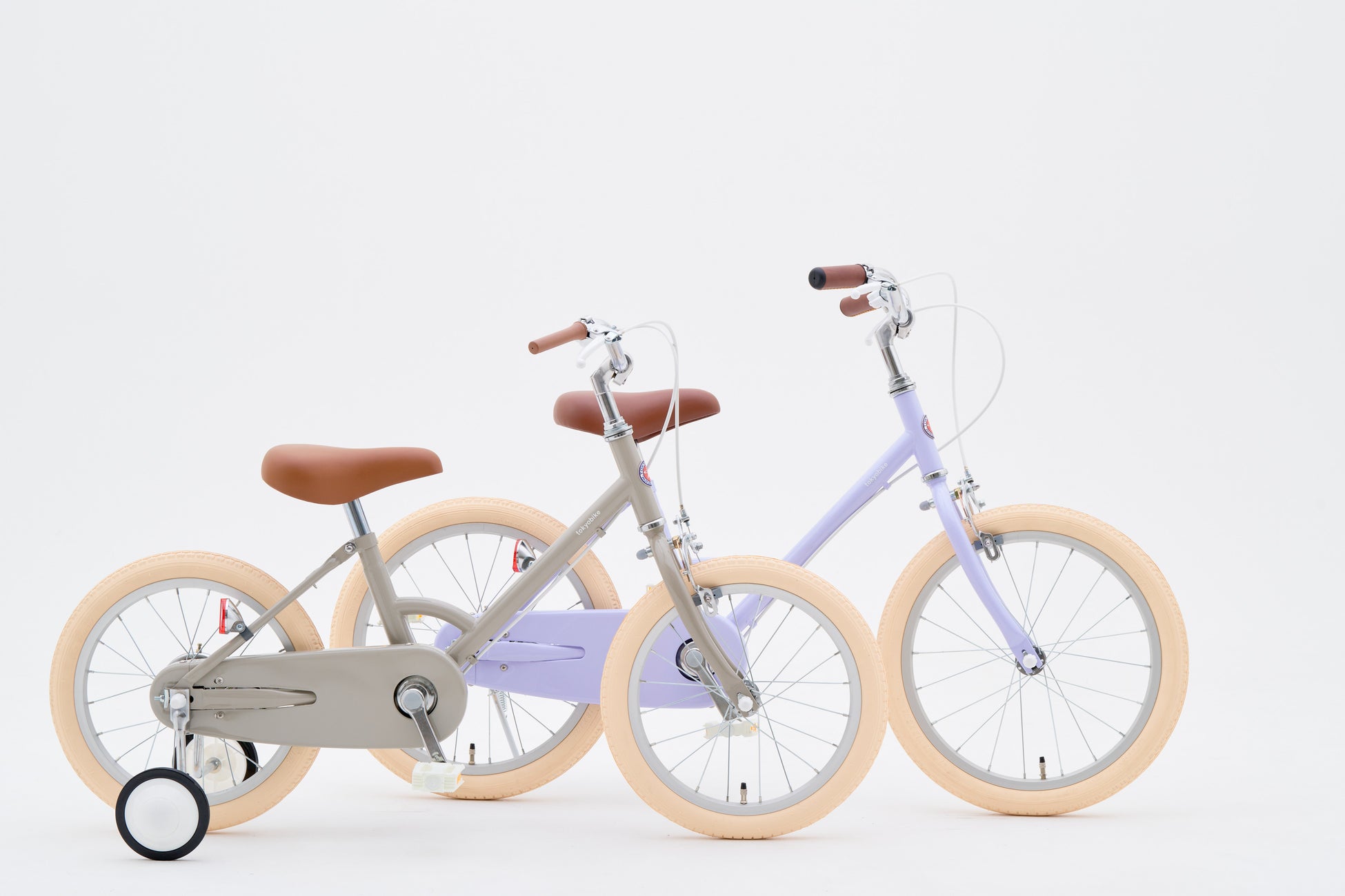 幼児向け自転車 little tokyobike が10周年！3つの新商品が10月13日（金）に登場のサブ画像2_左：little tokyobike 16、右：little tokyobike 18