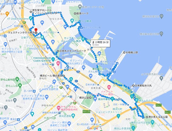 【ウェスティンホテル横浜】横浜の名所を巡る10キロのコースを走行する「runWESTIN with On - エクスプローラン in 横浜」を開催のサブ画像2