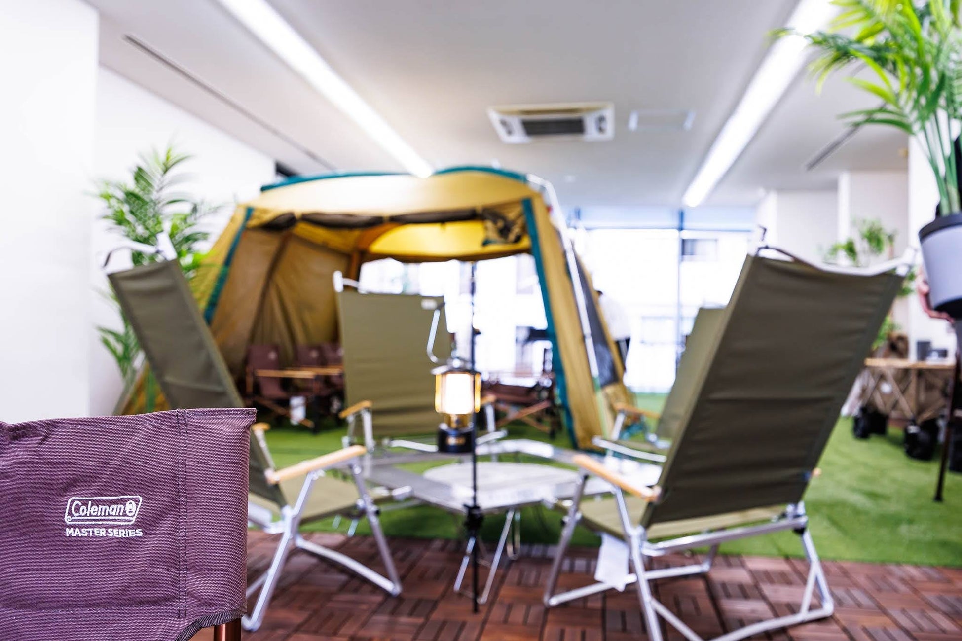 アウトドアファニチャーを使ってオフィスの空室や施設の空き空間を有効活用する「Camping Office Project」の試験運用を11月より開始のサブ画像3