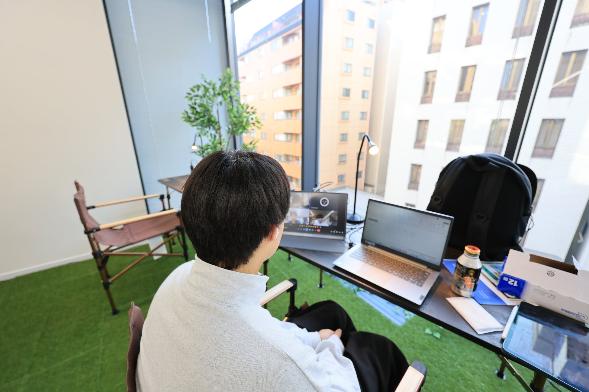 アウトドアファニチャーを使ってオフィスの空室や施設の空き空間を有効活用する「Camping Office Project」の試験運用を11月より開始のサブ画像5