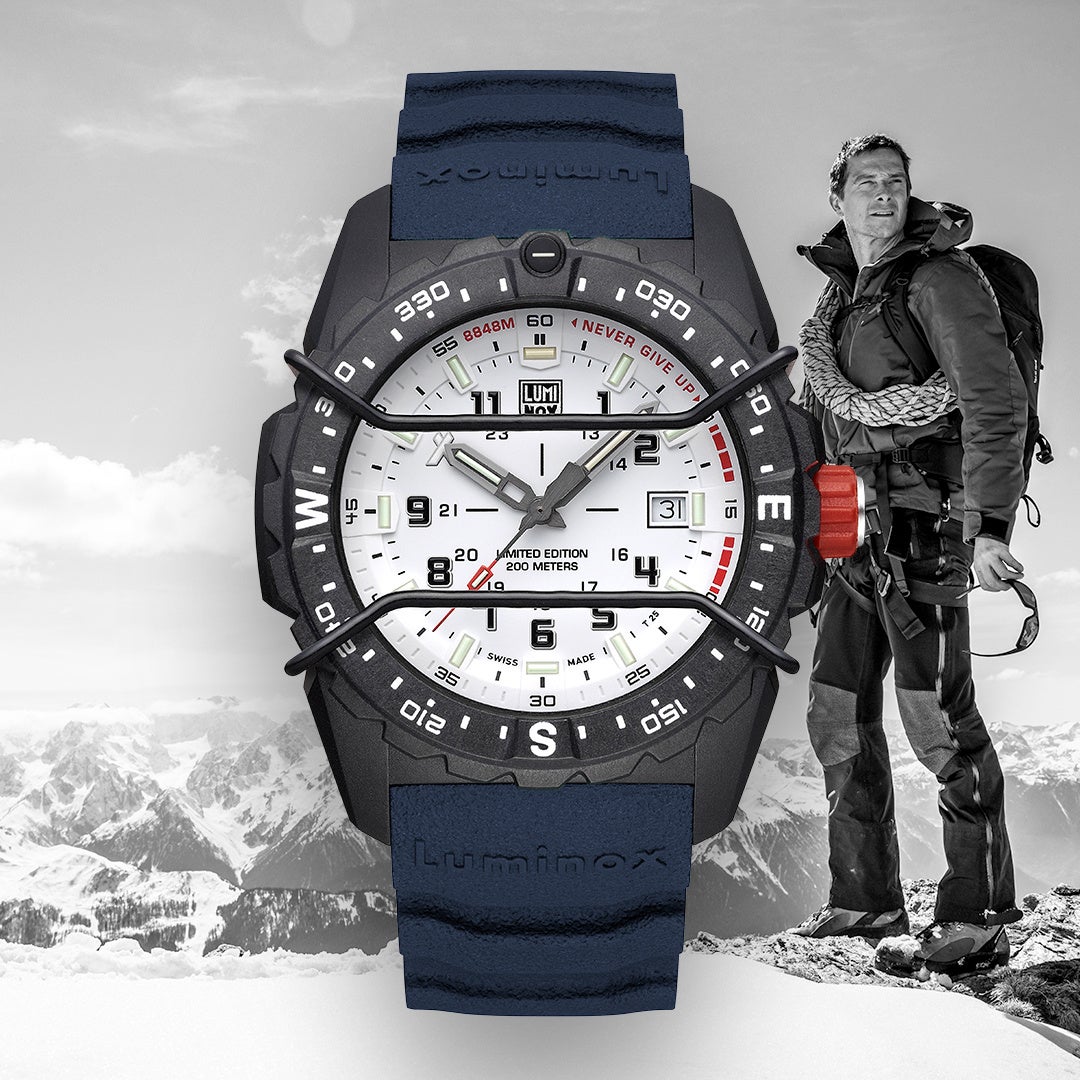 腕時計【ルミノックス】～世界を代表するサバイバル冒険家Bear Grylls(ベア・グリルス）25年間前のエベレスト登山を称えた世界限定モデル＆新カラーが本日世界同時情報解禁＆発売開始！のサブ画像1