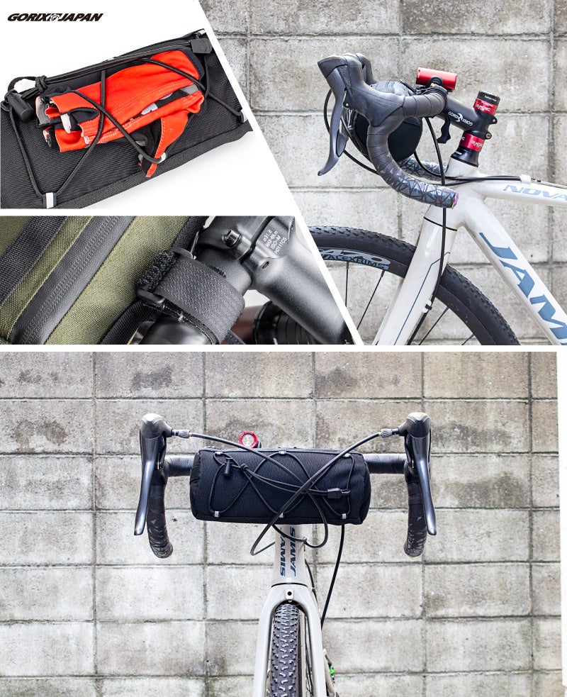 【新商品】自転車パーツブランド「GORIX」から、フロントバッグ(GOOD-DAY) が2色展開で新発売!!のサブ画像12