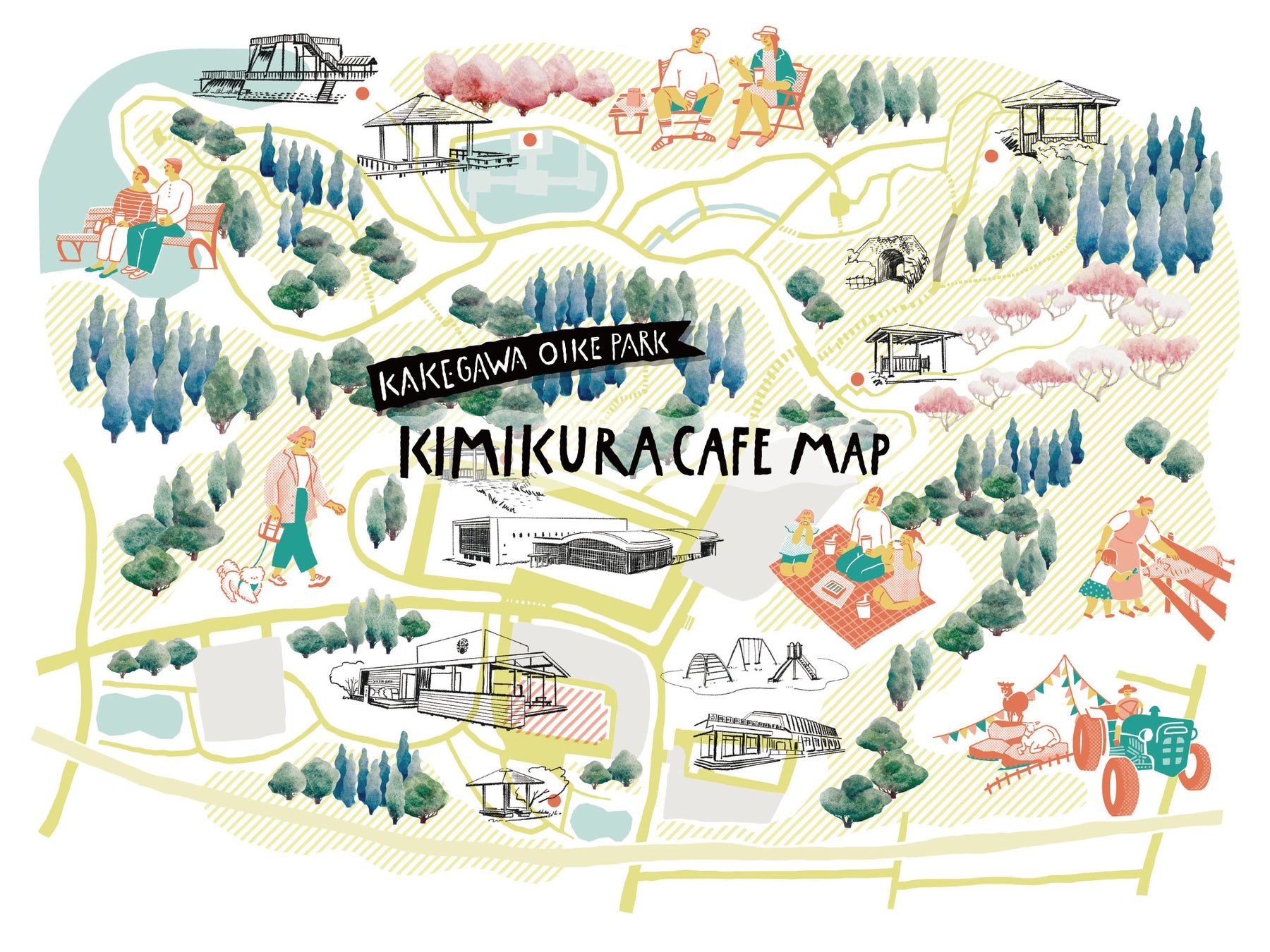 ＼公園全体がカフェに／掛川市大池公園に隣接するKIMIKURA CAFE（きみくらカフェ）にて自然の中でお茶の時間を楽しむアウトドアグッズのレンタルサービスをスタートのサブ画像1