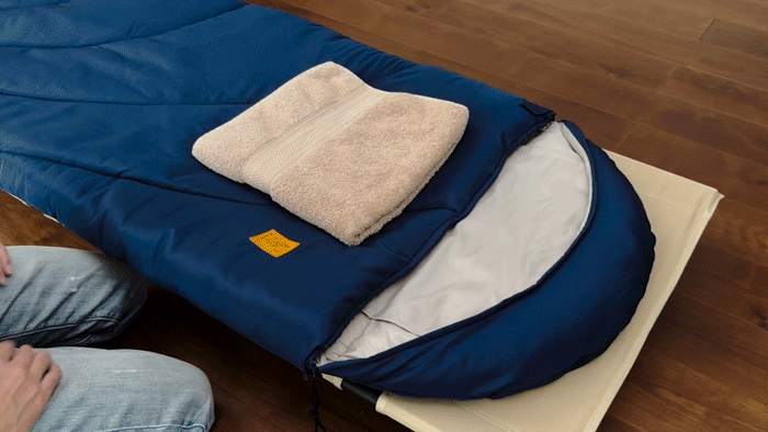 冬キャンプから自宅での暖房費の高騰対策、帰省時の布団、万一の災害時にまで使える、極暖-35℃「北欧デザインの寝袋」のクラウドファンディングを開始のサブ画像9
