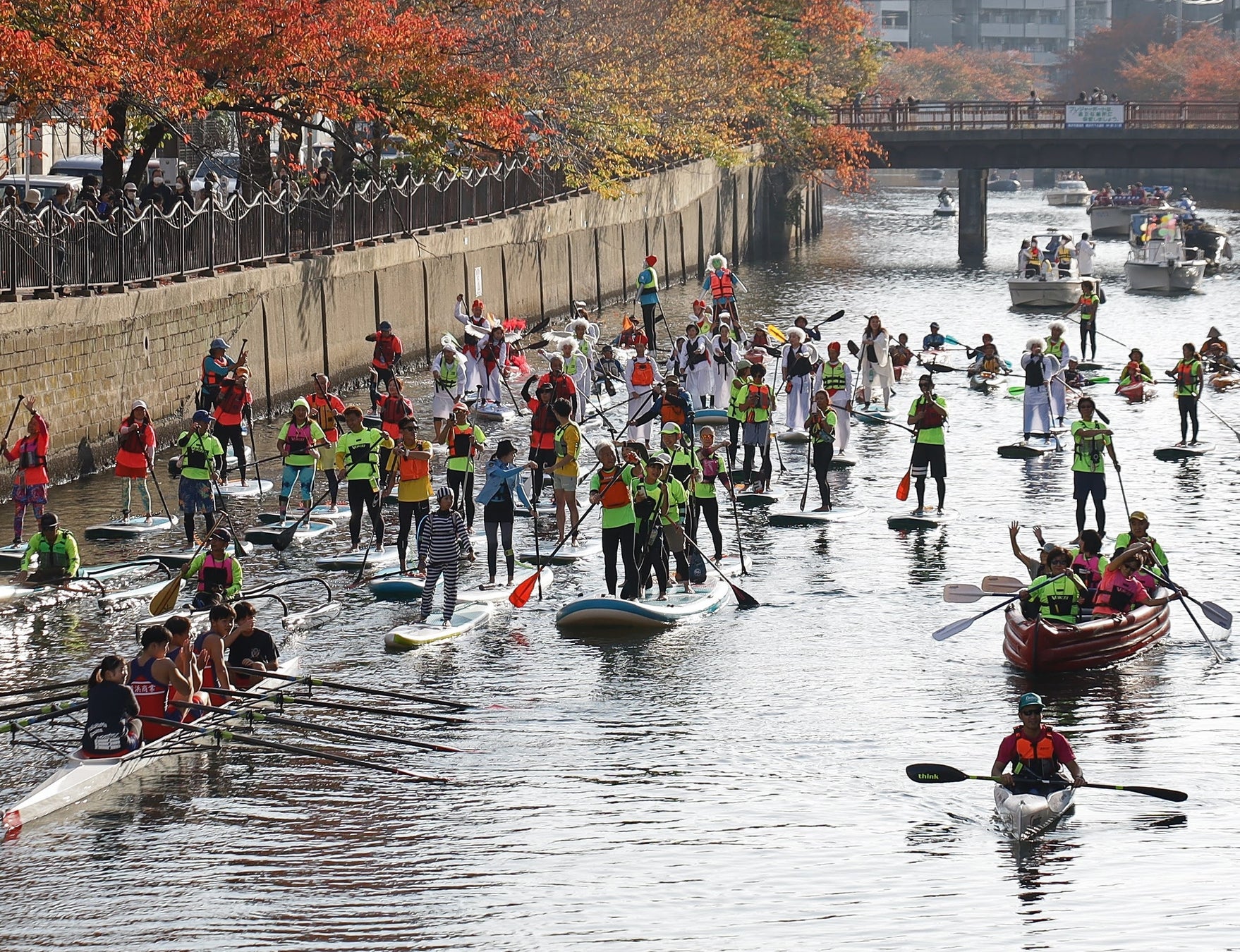 横浜の魅力を繋ぐクルーズ「よこはま運河チャレンジ2023」開催！【11月23日（木・祝）】のサブ画像5_運河パレード