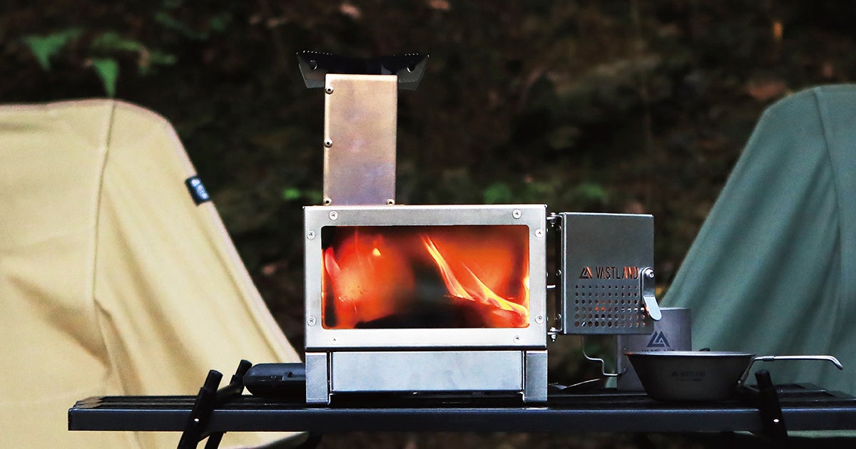 キャンプギアブランド「VASTLAND」、テーブル上で焚き火をしながら使用可能な「クッキング ミニ薪ストーブ」を2023/11/25（土）に発売のサブ画像10