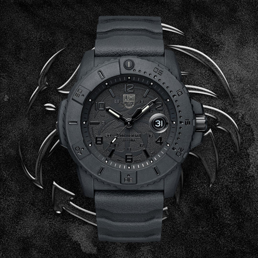 腕時計【ルミノックス】米海軍特殊部隊ネイビーシールズのコミュニティーや家族を支援～退役軍人の日を記念したブラックアウトモデルが登場！のサブ画像3