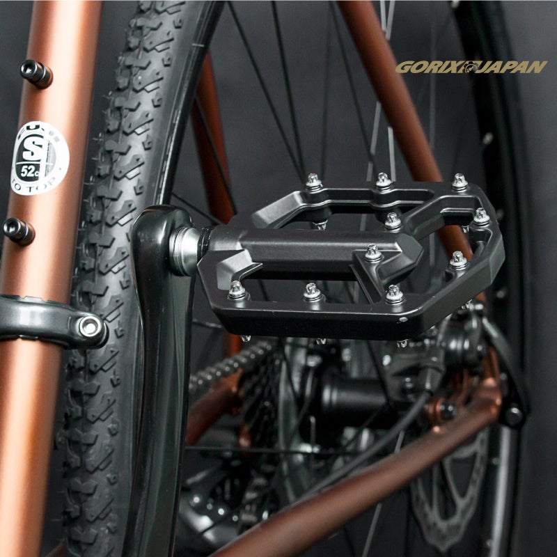 【新商品】【軽量で強度が高いマグネシウム合金!!】自転車パーツブランド「GORIX」から、フラットペダル(GX-FYMg)が新発売!!のサブ画像8