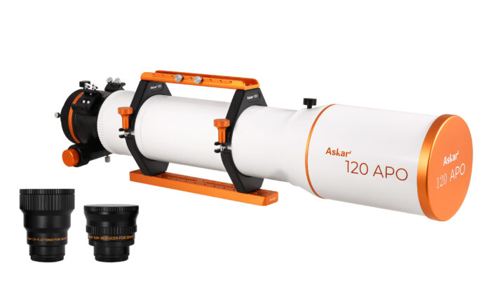 手軽に楽しめる大口径120mm3枚玉EDアポクロマート鏡筒Askar「120APO」鏡筒、120APO専用補正レンズ2製品を発売のメイン画像