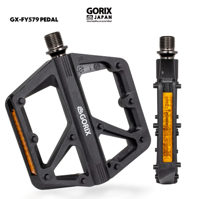 【新商品】自転車パーツブランド「GORIX」から、フラットペダル(GX-FY579)が新発売!!のメイン画像