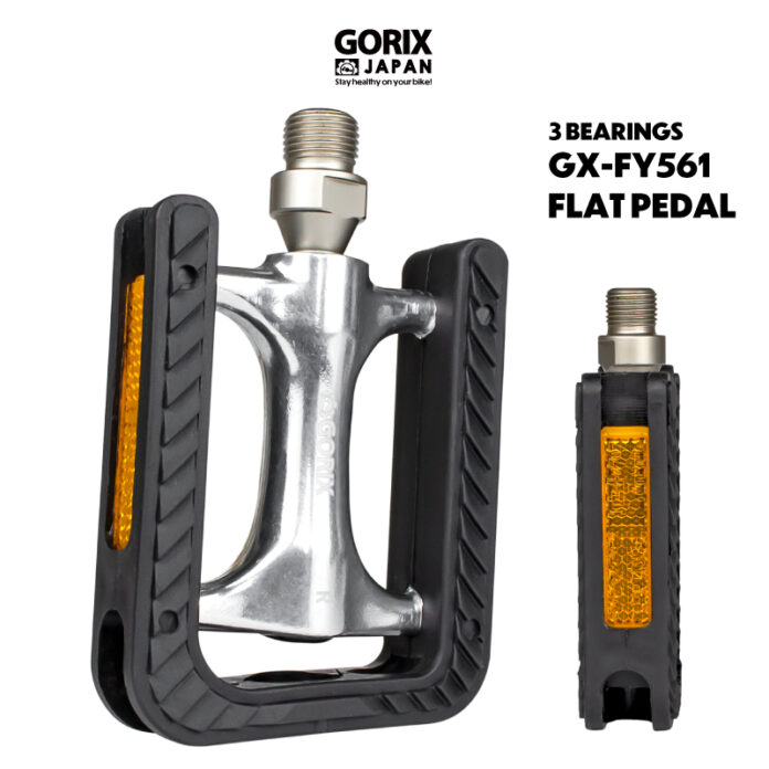 【新商品】自転車パーツブランド「GORIX」から、フラットペダル(GX-FY561)が新発売!!のメイン画像