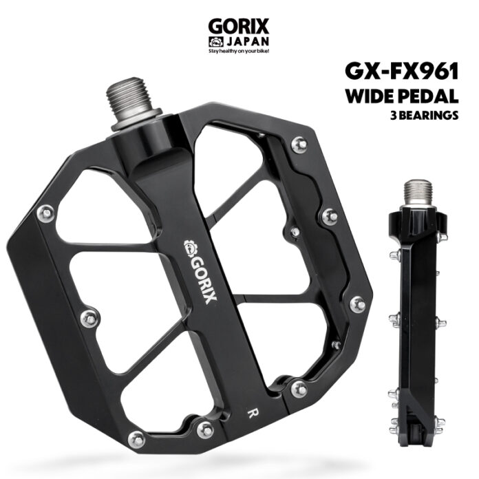 【新商品】自転車パーツブランド「GORIX」から、フラットペダル(GX-FX961)が新発売!!のメイン画像