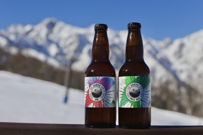 スキー場 × クラフトビールが誕生！白馬五竜オリジナル「GORYU BEER」から２種類のビールが新発売のメイン画像