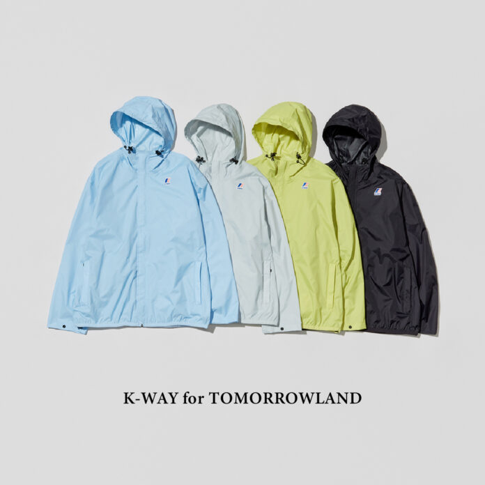 フランスの国民的レインウェアブランド〈K-WAY〉との別注ブルゾン〈K-WAY for TOMORROWLAND〉をTOMORROWLAND下記店舗にて発売。のメイン画像