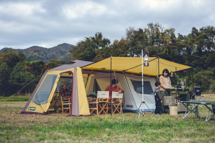 1990年代、日本のキャンプ文化の基礎を築いたキャプテンスタッグの「ロッジ型テント」が30年の時を経て生まれ変わるのメイン画像