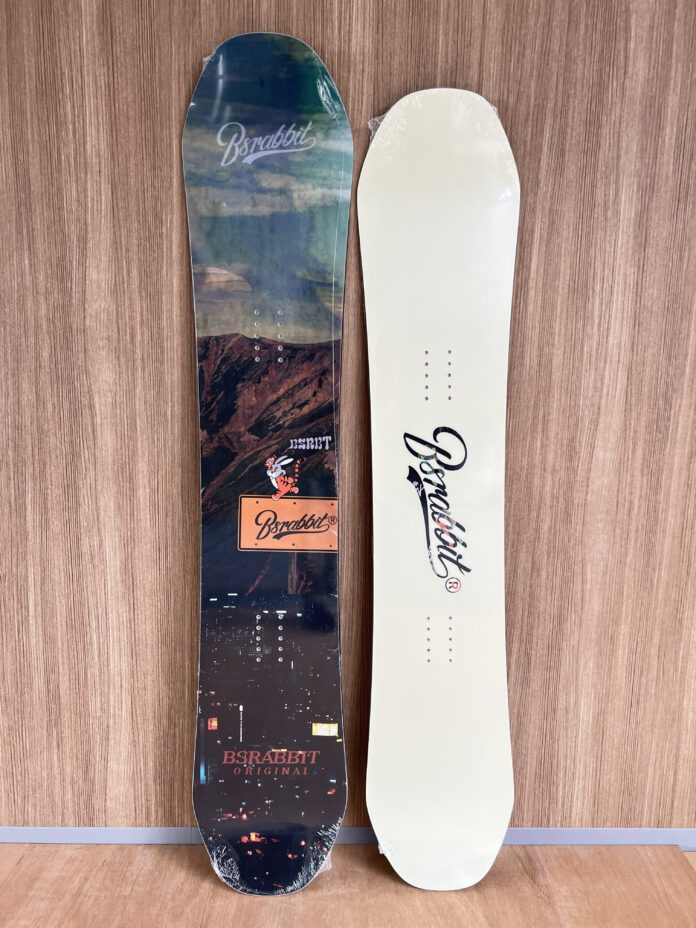 スノーボードウェアブランド　[BSRABBIT]　がスノーボードを日本限定発売のメイン画像
