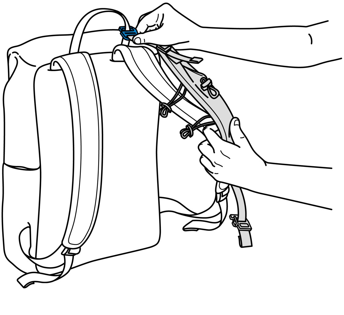 愛用のバックパックに収納力をプラスオン。 “WEARABLE（ウェアラブル）”がもたらす利便性を体感しよう。のサブ画像4