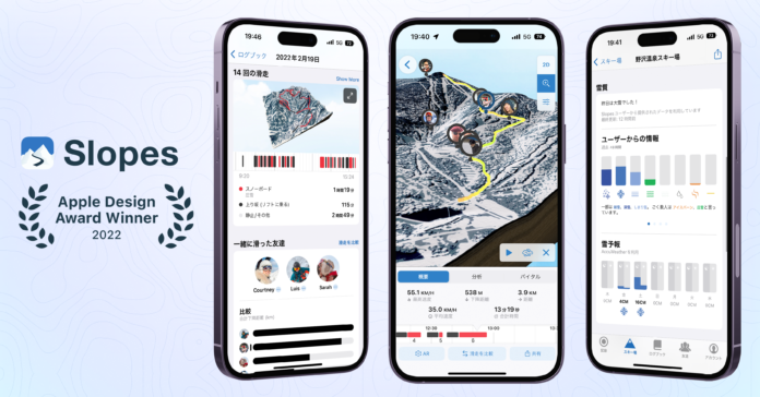 世界初のパートナーリゾートとして、人気スキー・スノボ滑走記録アプリ「Slopes」と長野県HAKUBAVALLEY 「つがいけマウンテンリゾート」がパートナーシップを締結！のメイン画像