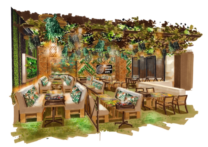 名古屋の栄に屋内バーベキューレストランがグランドオープン！緑あふれる豪華な店内を初公開のメイン画像