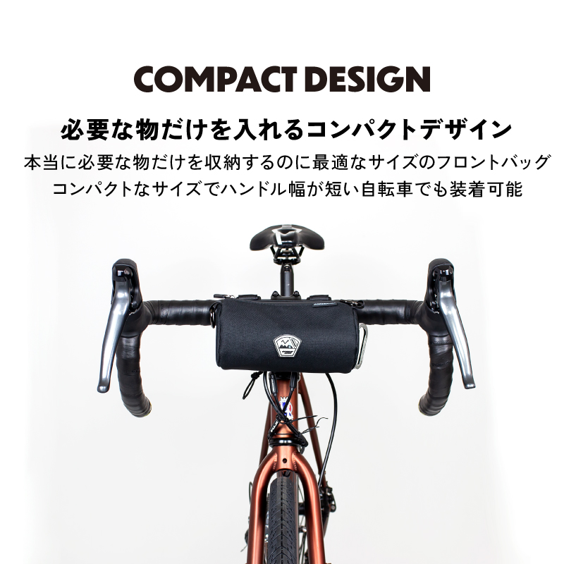 【新商品】【選べる２サイズ!!】自転車パーツブランド「GORIX」から、フロントバッグ(KARA)が新発売!!のサブ画像3