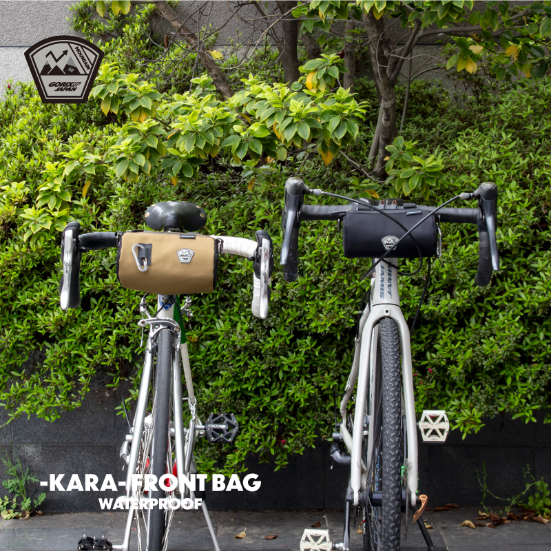 【新商品】【選べる２サイズ!!】自転車パーツブランド「GORIX」から、フロントバッグ(KARA)が新発売!!のサブ画像5