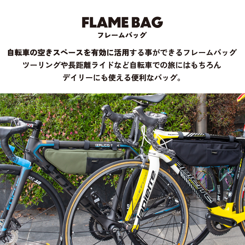 【新商品】自転車パーツブランド「GORIX」から、	フレームバッグ(G.TRI BAG)が新発売!!のサブ画像11