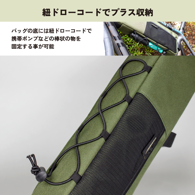 【新商品】自転車パーツブランド「GORIX」から、	フレームバッグ(G.TRI BAG)が新発売!!のサブ画像3