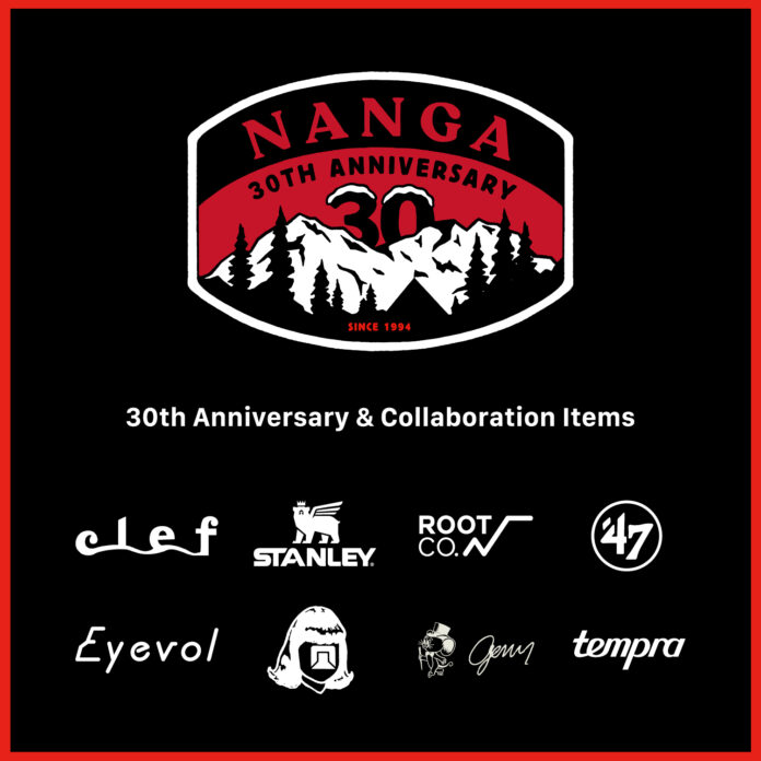 NANGA（ナンガ）30th Anniversary & Collaborationアイテムの第一弾が登場！のメイン画像
