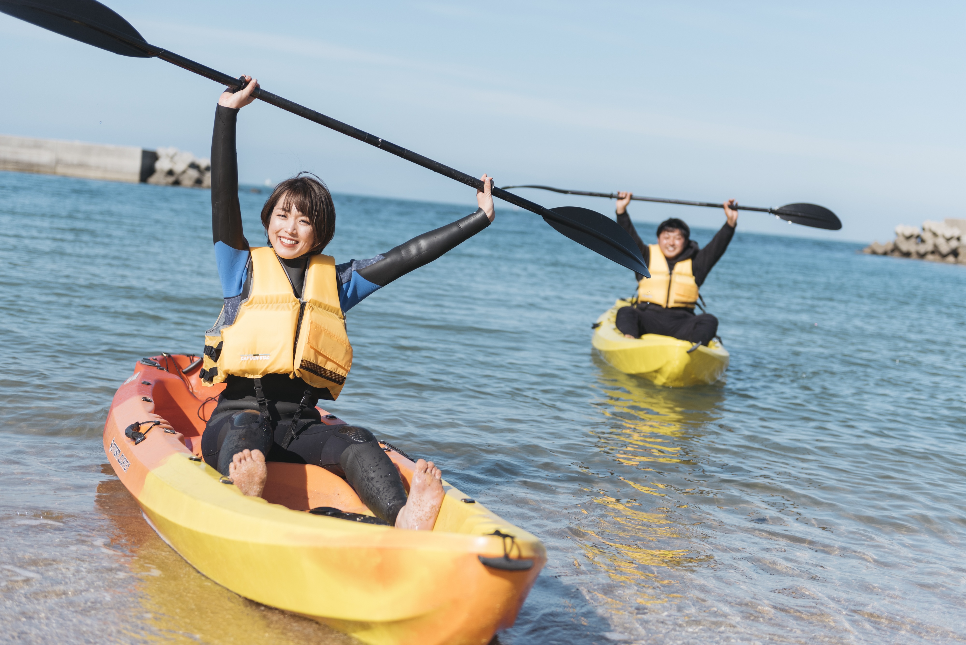 海まで徒歩10秒！海と過ごすキャンピングトレーラー宿泊体験を。夏の早割第一弾のリリースしました。のサブ画像1