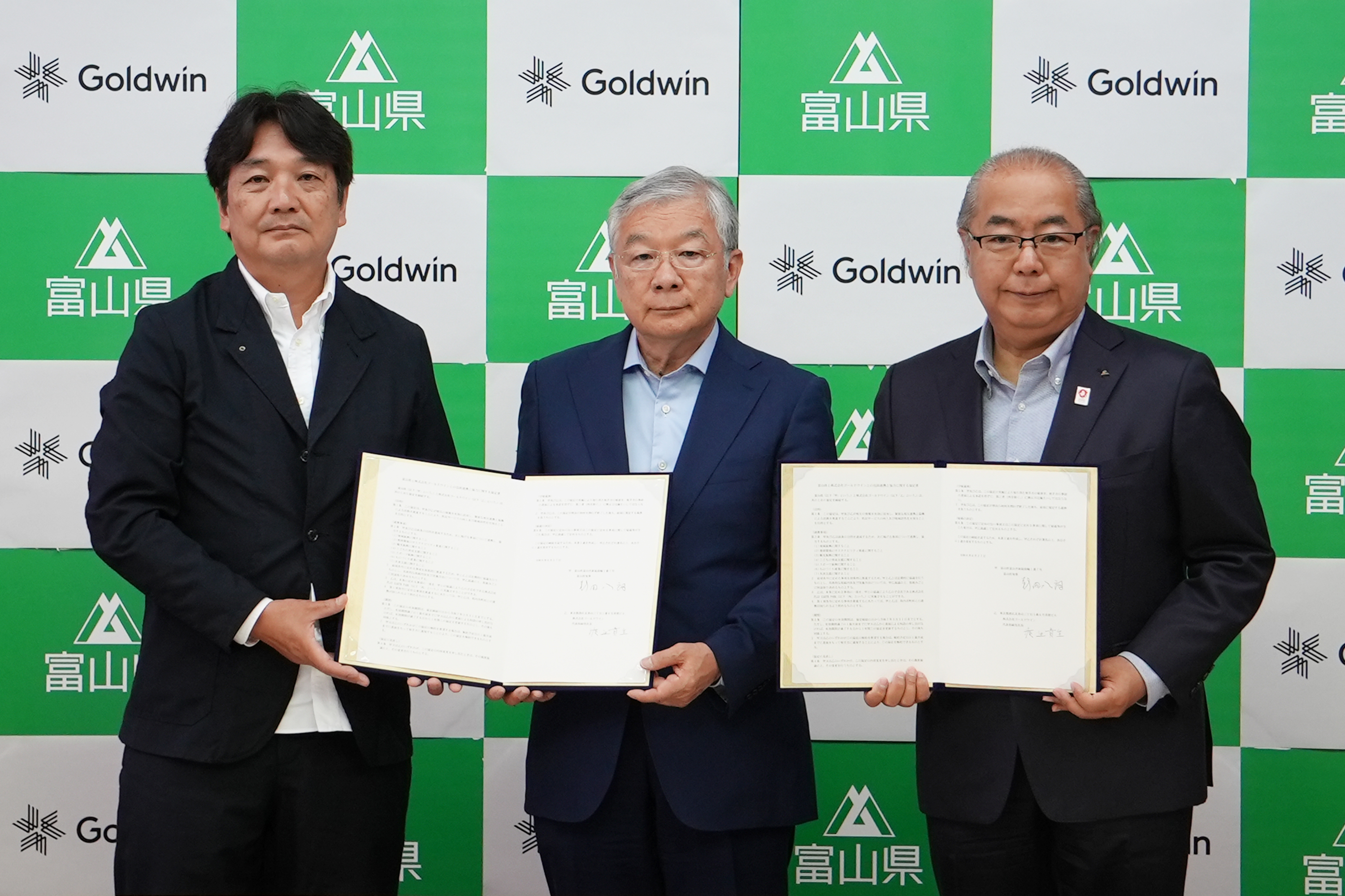 ≪締結式を開催≫ゴールドウインが創業の地・富山県と包括連携協定を締結のサブ画像1