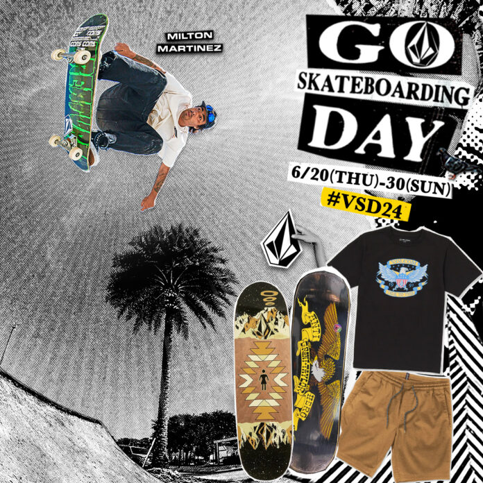 【VOLCOM】Go Skateboarding Day キャンペーン！！のメイン画像