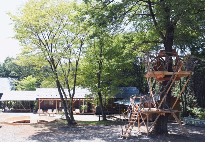 栃木県大田原市湯津上　自然豊かなカフェ・宿泊施設・キャンプ場　「NASU SATOYAMA FIELD」　7月グランドオープンのメイン画像