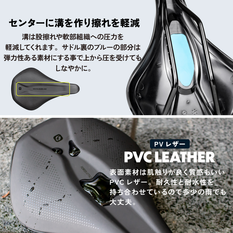 【新商品】自転車パーツブランド「GORIX」から、	自転車サドル(POWER ATTACK GR555 WD)が新発売!!のサブ画像8