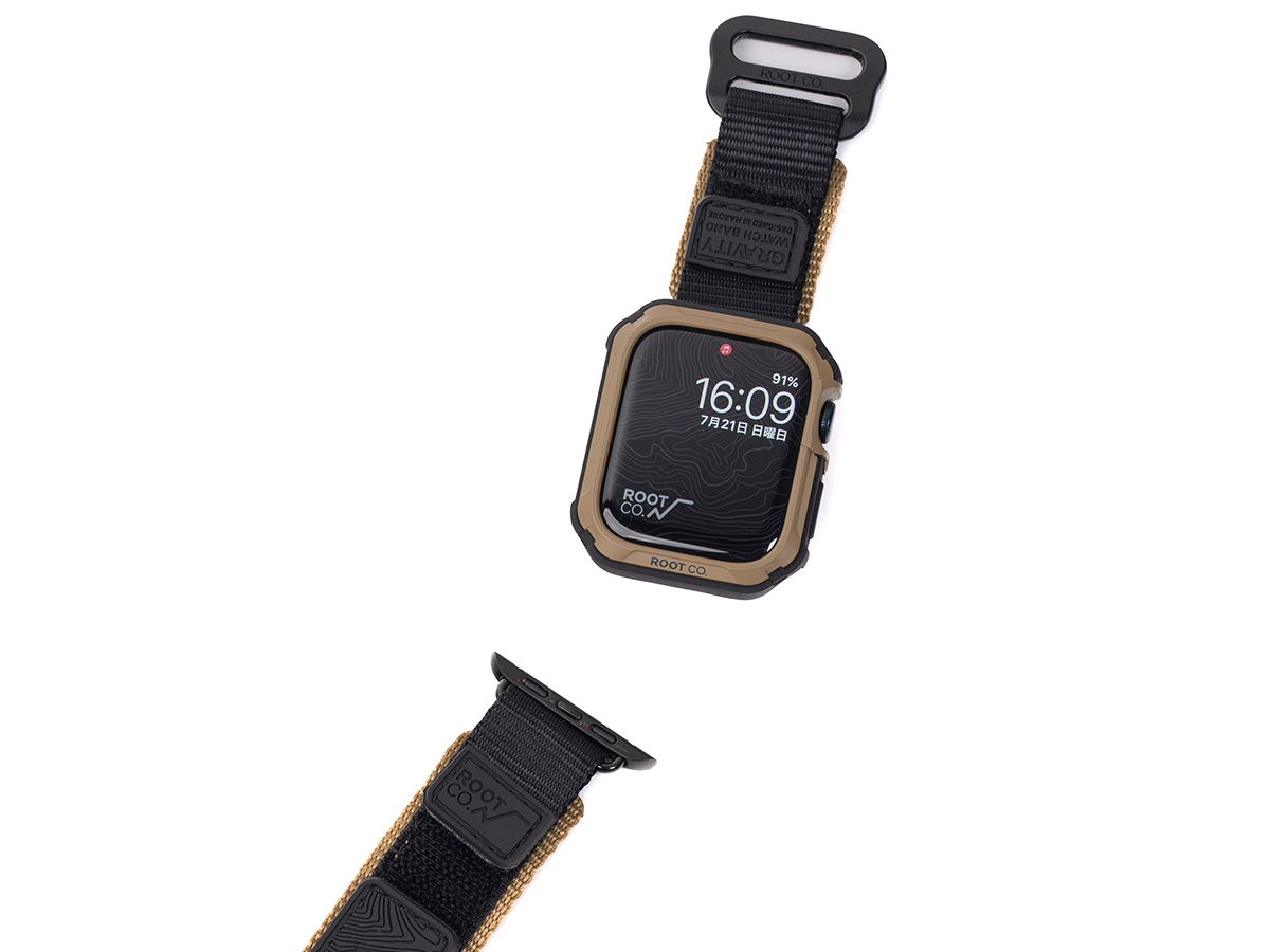 アクティブなシーンでもタフに守る。米軍mil規格準拠のアウトドア仕様なApple Watchケース「GRAVITY Shock Resist case for Apple Watch」予約販売開始のサブ画像4