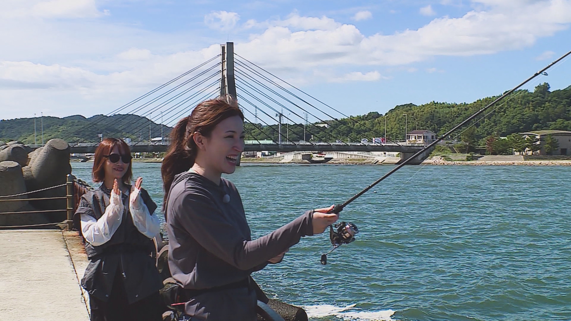 大苦戦の淡路島釣り女子旅…最後に巻き返しドラマが⁉『フィッシングDAYS』10月26日（土）放送!のサブ画像3