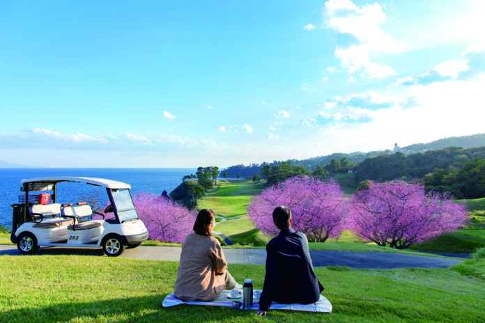 【川奈ホテル・川奈ホテルゴルフコース】普段は入ることができない絶景コースで一足先にお花見気分のメイン画像