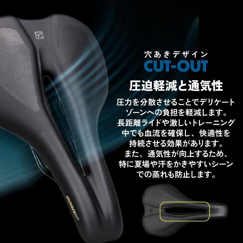 【新商品】自転車パーツブランド「GORIX」から、自転車サドル(GX-SA770)が新発売!!のサブ画像8