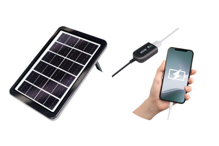 備えて安心！太陽光の力でスマホを充電！アウトドアシーンでも使える「防災グッズ」が12月新発売のメイン画像