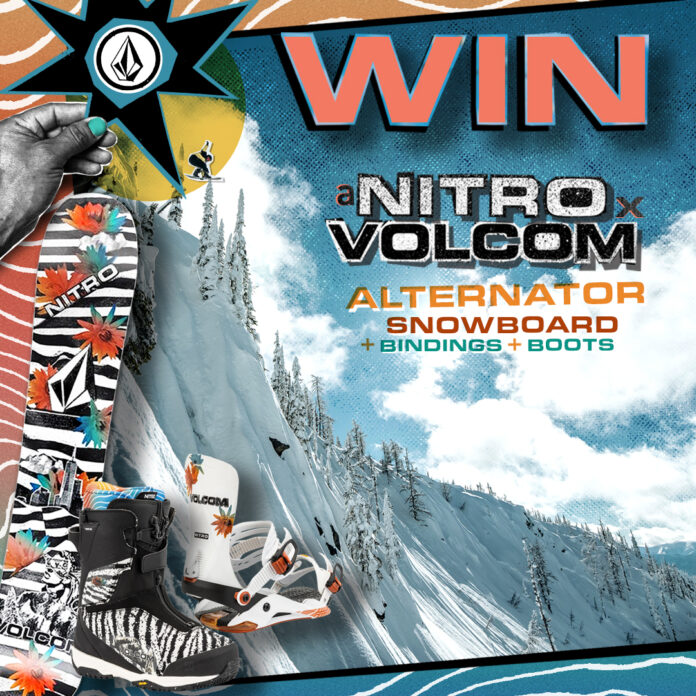 VOLCOM × NITRO の スノーボード３点セット を プレゼント！のメイン画像