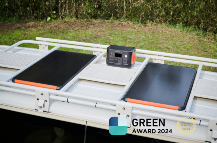 車移動中でも充電できる高効率ソーラーパネル「Jackery SolarSaga 100 Prime」が「GREEN AWARD 2024」のGOLDアワードに受賞のメイン画像