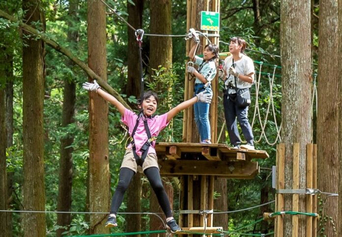 ≪長崎初≫野岳湖公園に隣接する森に新たな自然共生型アウトドアパーク誕生！フォレストアドベンチャー・おおむら長崎が2025年GW前オープンのメイン画像