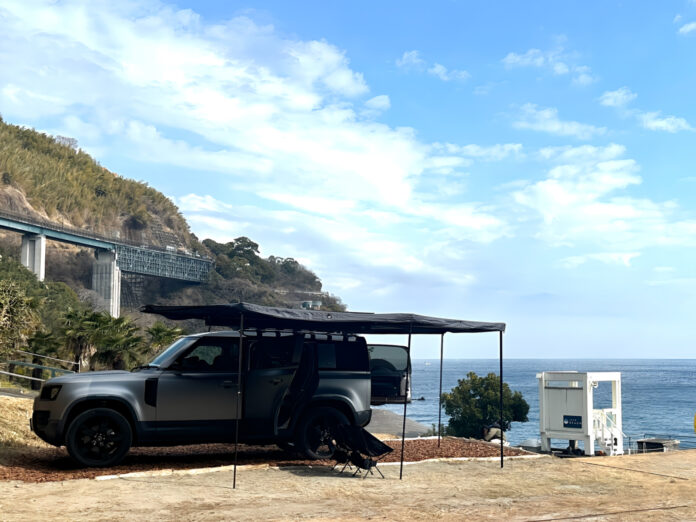 波音に包まれながら愛車と過ごす、1日1組限定のキャンプ体験「ACAO BEACH AUTO CAMP」の予約受付を開始のメイン画像